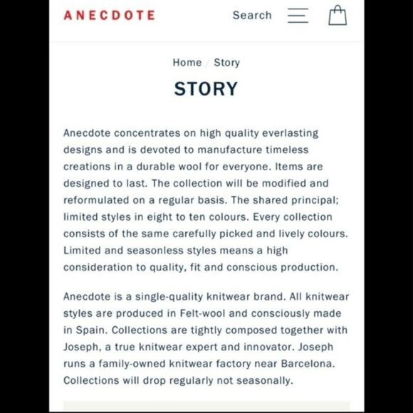 Anecdote Wool? Grey Cardigan Size Large - Picture 6 of 6